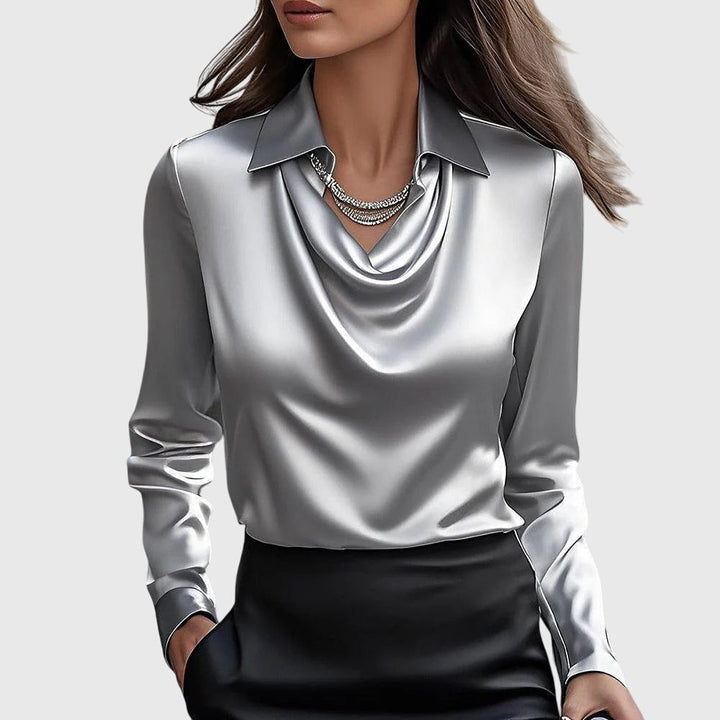 Brooklyn | Satin Blouse
