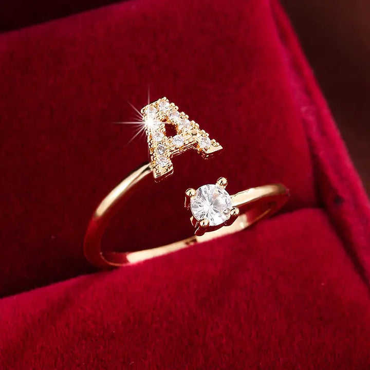 INITIAL LOVE RING