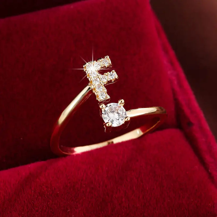INITIAL LOVE RING
