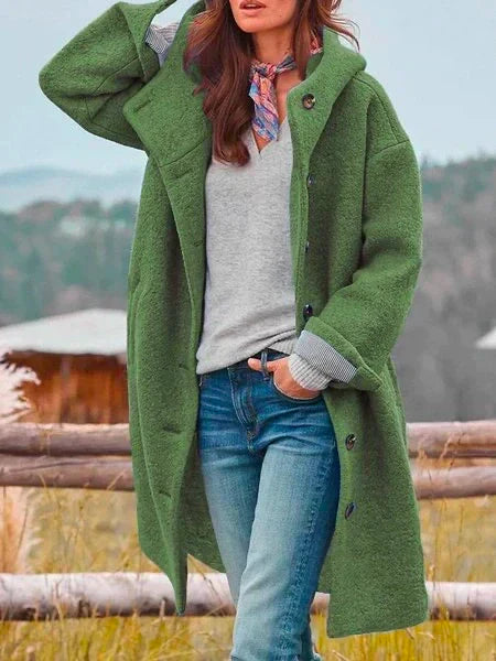 MERYL™ | COMFORTABLE MID-LENGTH COAT
