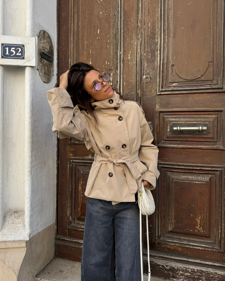 Short Trench Coat