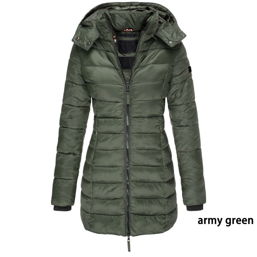ELENA™ | WINTER LADY COAT WITH HOOD