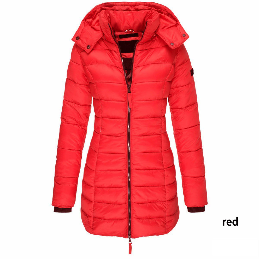 ELENA™ | WINTER LADY COAT WITH HOOD