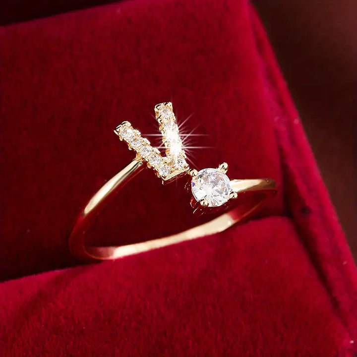 INITIAL LOVE RING