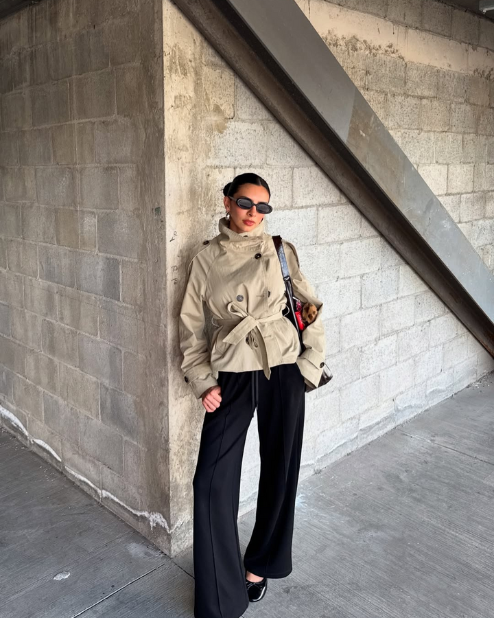 Short Trench Coat