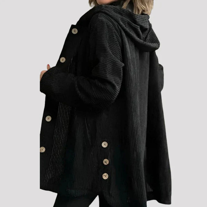 MIRELLA™ | CASUAL VELVET HOODED JACKET