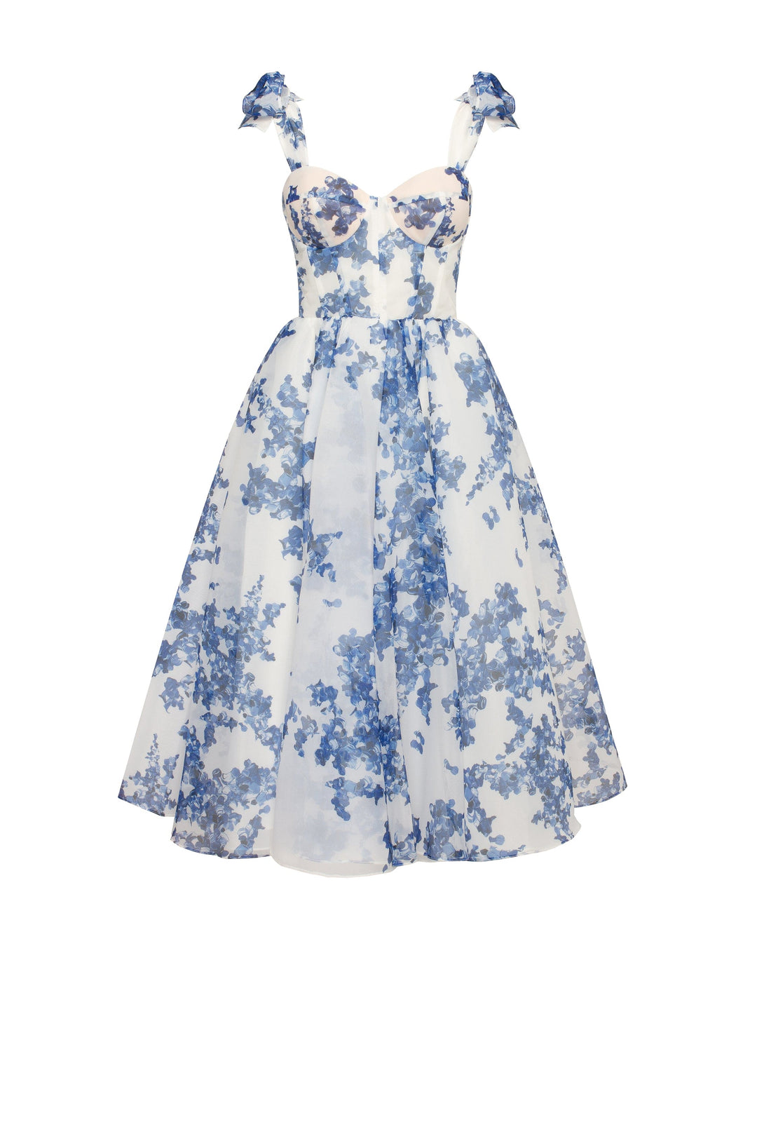 Charming blue Midi Dress