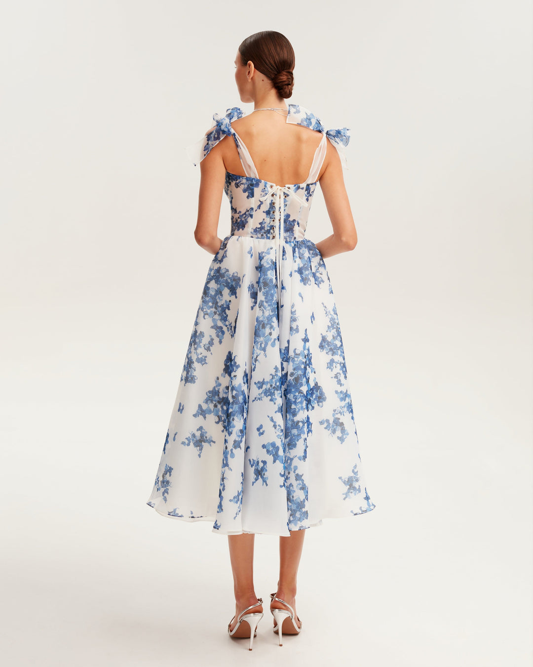 Charming blue Midi Dress