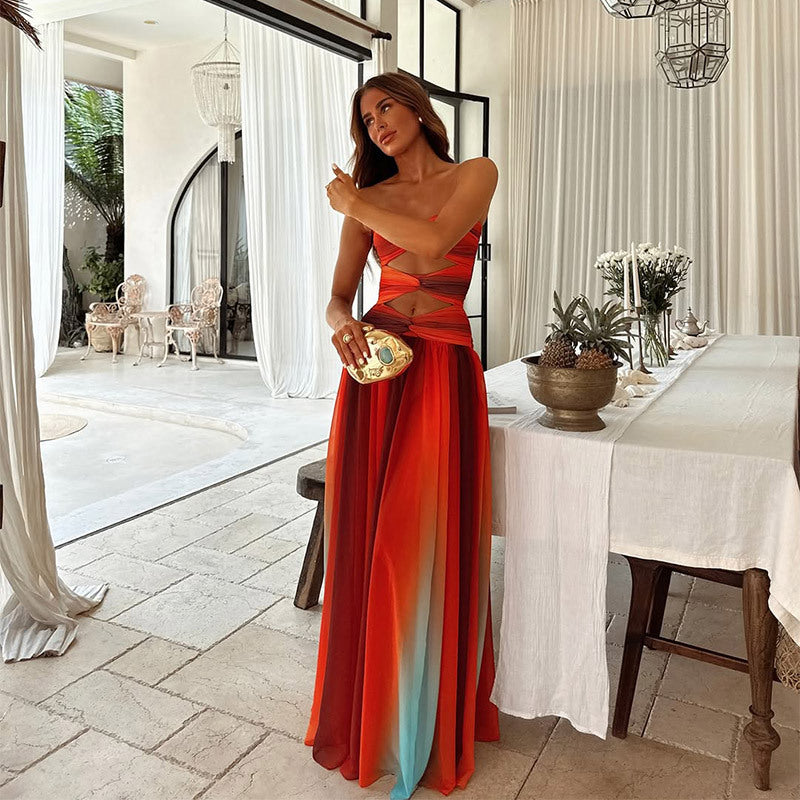 Laney Strapless Maxi Dress