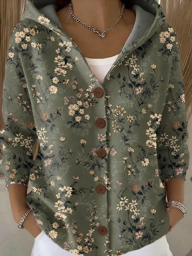 Cassidy | Warm Long Artistic Cardigan