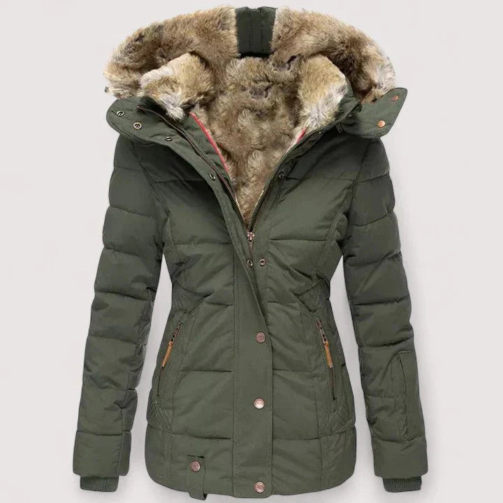 MARYLIN™ | WARM WINTER FUR COAT