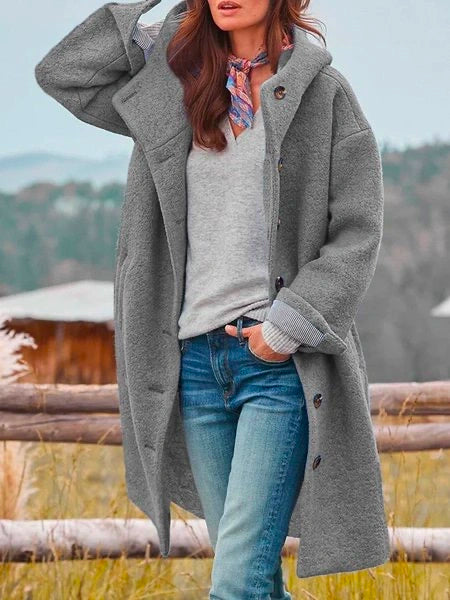 MERYL™ | COMFORTABLE MID-LENGTH COAT