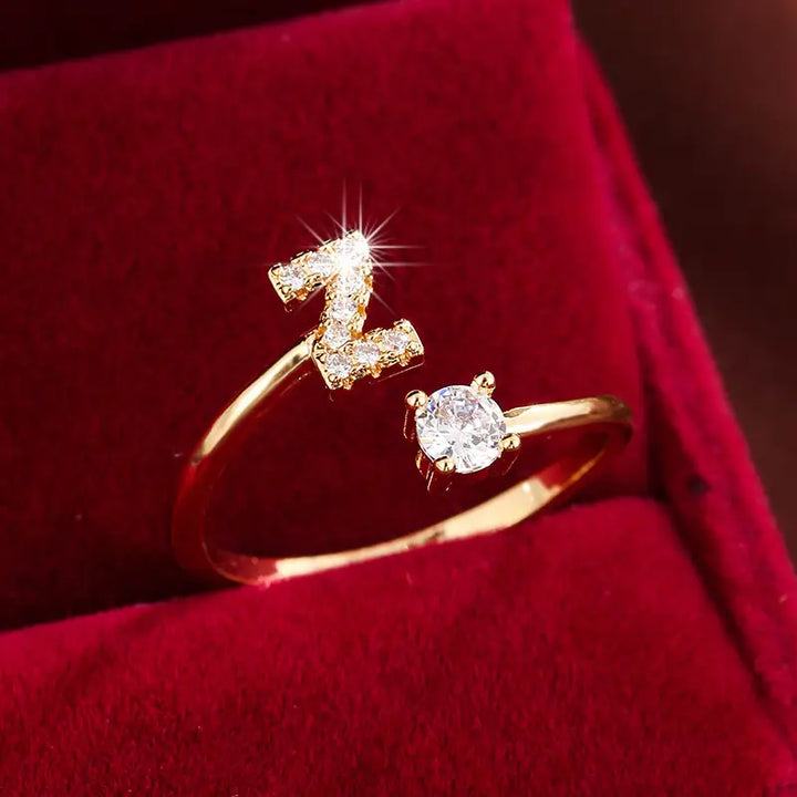 INITIAL LOVE RING