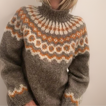 Lysavyn | Casual Patterned Knit Sweater main image 0