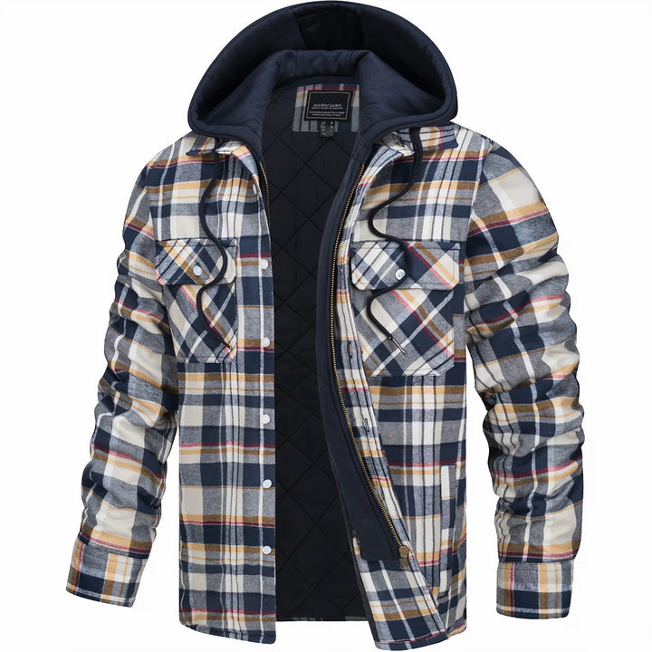Karl™ | Checked Jacket with Zipper