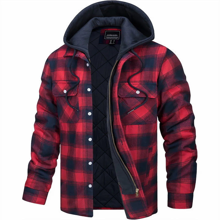 Karl™ | Checked Jacket with Zipper