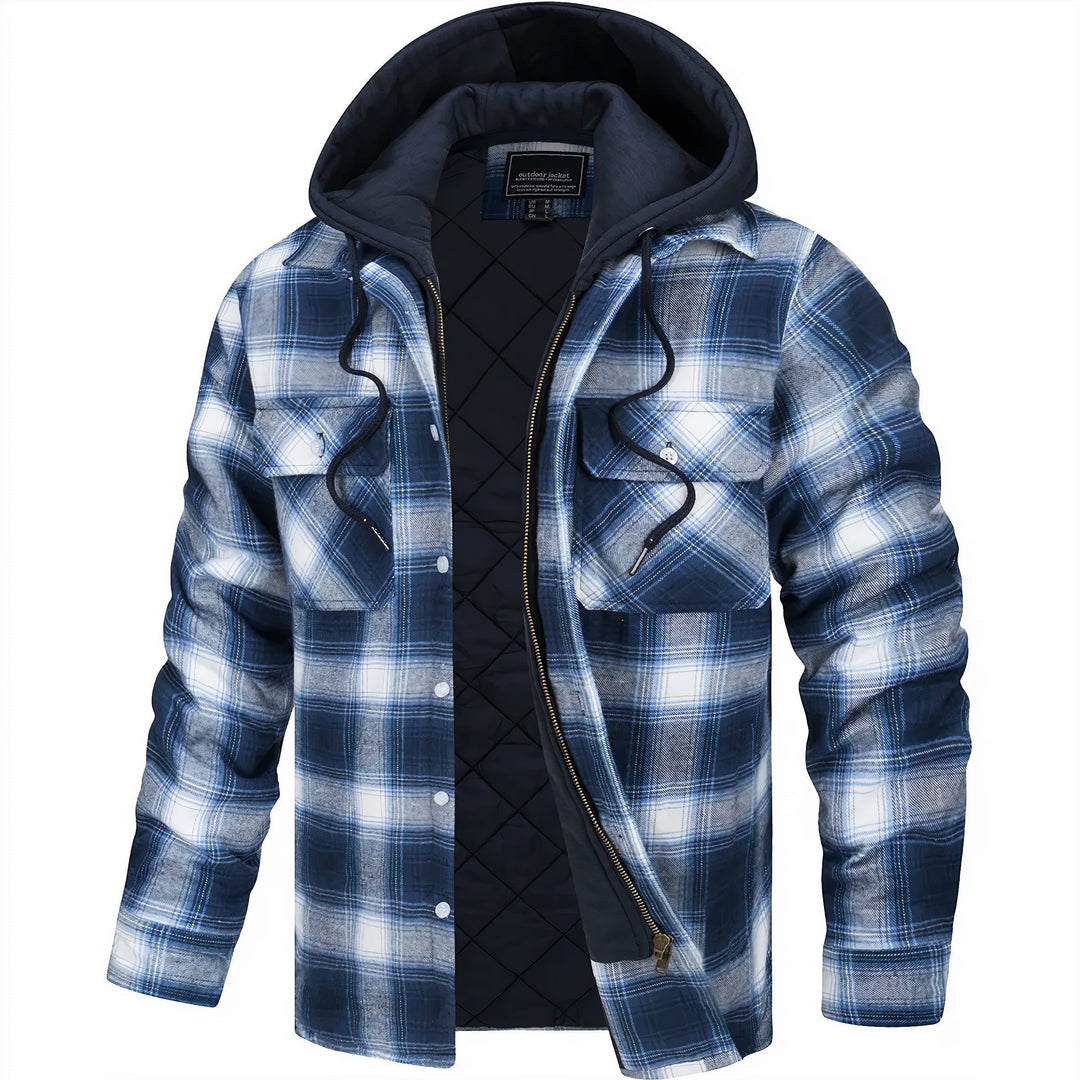 Karl™ | Checked Jacket with Zipper