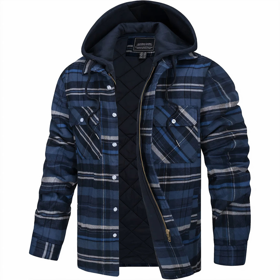 Karl™ | Checked Jacket with Zipper