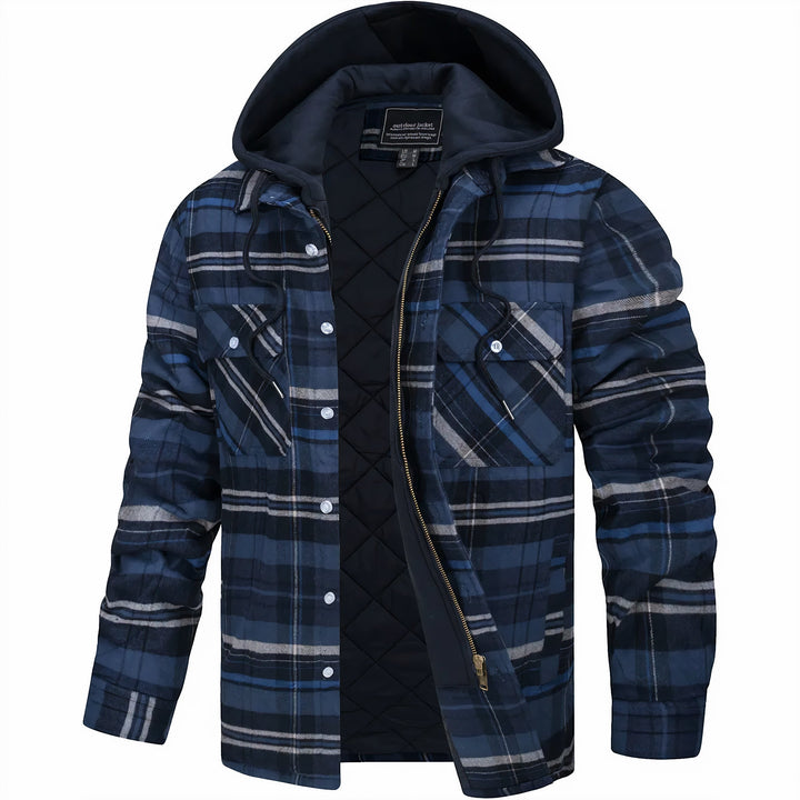 Karl™ | Checked Jacket with Zipper