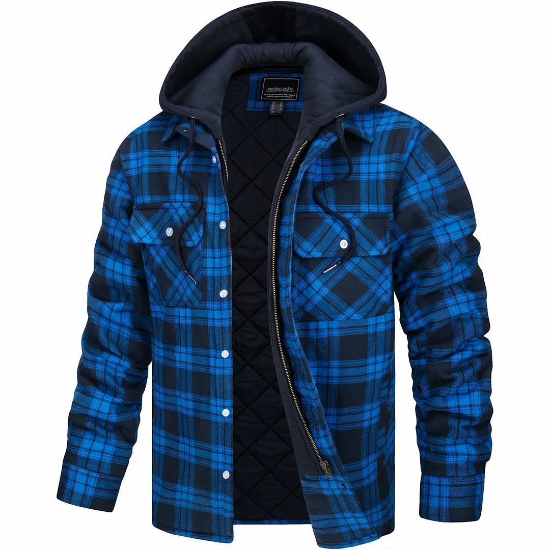 Karl™ | Checked Jacket with Zipper